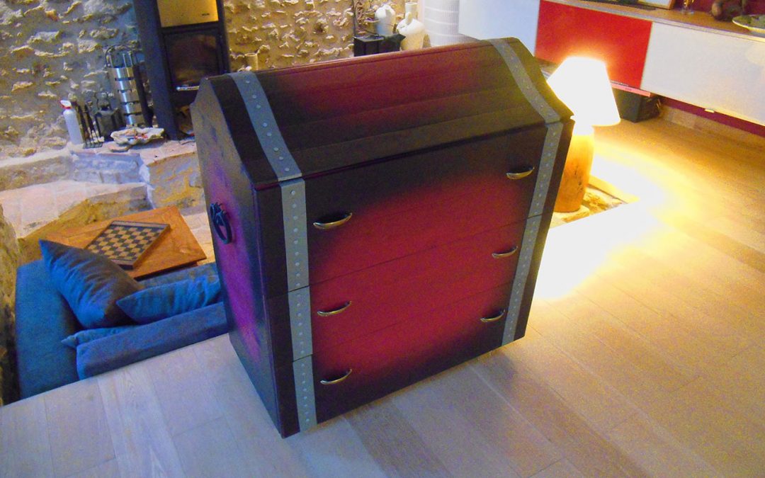 Commode pirate enfant